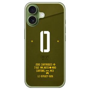 Cf LTD ミリタリー O カーキ スマホケース (ハード ケース カバー) iPhone 17