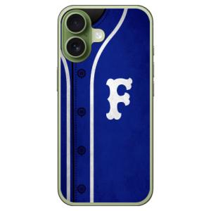 Cf LTD ベースボール ブルー F スマホケース (ハード ケース カバー) iPhone 17