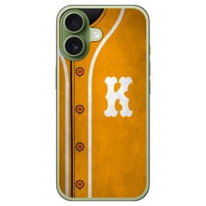 Cf LTD ベースボール イエロー K スマホケース (ハード ケース カバー) iPhone 1...