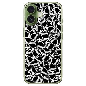 サングラス ホワイト (ハード ケース カバー) YESNO iPhone 17