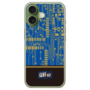 エレクトロボード ブルー (ハード ケース カバー) YESNO iPhone 17