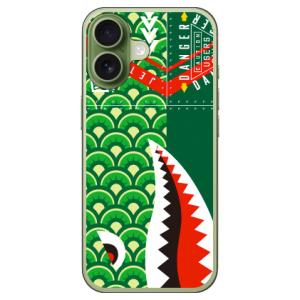 シャーク 鯉のぼり グリーン (ハード ケース カバー) YESNO iPhone 17