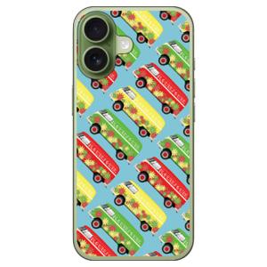 ヒッピーカー ブルー (ハード ケース カバー) SECOND SKIN iPhone 17