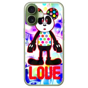 LOVE PANDA アメシスト (ハード ケース カバー) SECOND SKIN iPhone ...