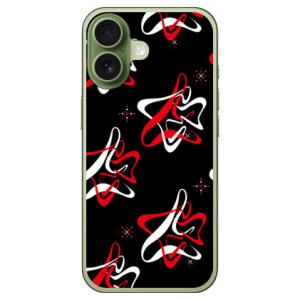 SPACER ブラック×レッド (ハード ケース カバー) SECOND SKIN iPhone 1...