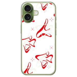 SPACER ホワイト×レッド (ハード ケース カバー) SECOND SKIN iPhone 1...