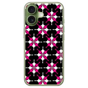 SUN ブラック×ピンク (ハード ケース カバー) SECOND SKIN iPhone 17