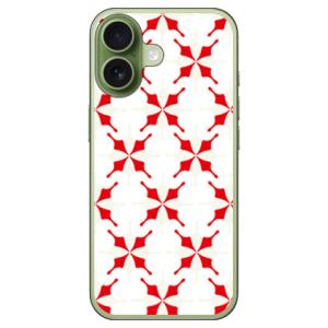 SUN ホワイト×レッド (ハード ケース カバー) SECOND SKIN iPhone 17