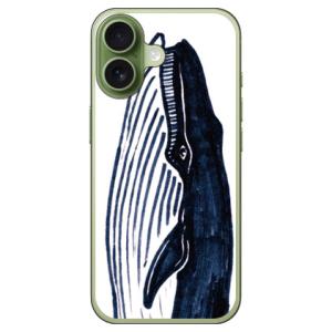 くじら_1 (ハード ケース カバー) SECOND SKIN iPhone 17