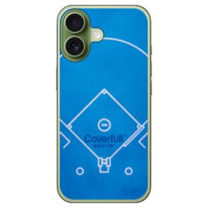 野球 ブルー (ハード ケース カバー) Coverfull iPhone 17