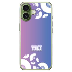 相撲情報誌TSUNA sensu （扇子柄） 1 ピンクブルー (ハード ケース カバー) Cove...