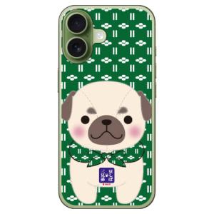 豆しば三兄弟 パグ兵衛 (ハード ケース カバー) iPhone 17