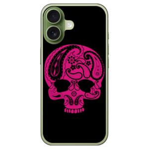 Paisley skull ブラック （ソフト ケース カバー） SECOND SKIN iPhon...