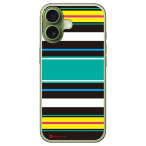 Moisture Stripe ブラック （ソフト ケース カバー） SECOND SKIN iPh...