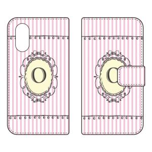 手帳型スマホケース O （ピンク） (受注生産) Cf LTD arrows We3 FCG04 F-52G M09 アロウズ We3