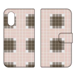手帳型スマホケース パターン-10 (受注生産) Cf LTD arrows We3 FCG04 F-52G M09 アロウズ We3