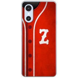 Cf LTD ベースボール レッド Z スマホケース (ハード ケース カバー) arrows We3 FCG04 F-52G M09 アロウズ We3