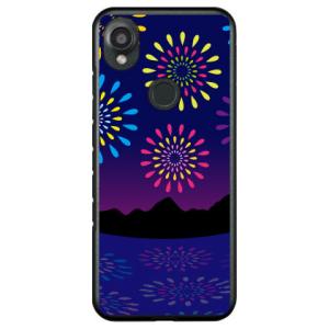 花火 (ハード ケース カバー) YESNO DIGNO SX3 KYG02 ディグノ SX3 KY...