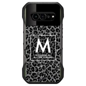 Cf LTD ヒョウ柄 ネイルボトル M グレー スマホケース (ハード ケース カバー) TORQUE G07 KYG06 トルク G07