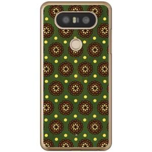 isai Beat LGV34 / V20 PRO L-01J フラワースポット レトログリーン ス...