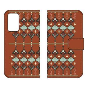 （手帳型ケース カバー） ペルシャ ブラウン Galaxy A53 5G SCG15 SC-53C
