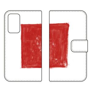 （手帳型ケース カバー） kanoco 「四角い日本」 Galaxy A53 5G SCG15 SC-53C