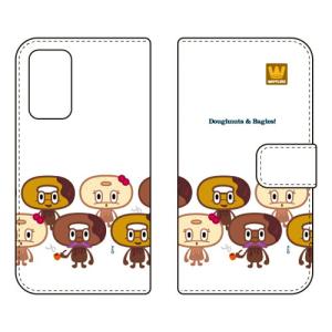 （手帳型ケース カバー） 「doughnut」 design by PansonWorks Galaxy A53 5G SCG15 SC-53C
