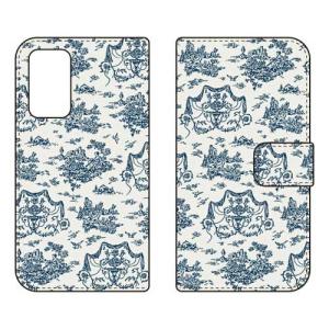 （手帳型ケース カバー） SINDEE 「Toile De Jouy」 Galaxy A53 5G SCG15 SC-53C