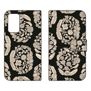 （手帳型ケース カバー） SINDEE 「Dream Circle （ブラック）」 Galaxy A53 5G SCG15 SC-53C