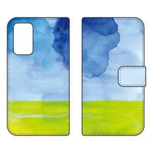 （手帳型ケース カバー） kanoco 「溶ける月」 Galaxy A53 5G SCG15 SC-53C