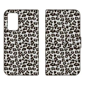 （手帳型ケース カバー） 「レオパード モノトーン」 Galaxy A53 5G SCG15 SC-53C