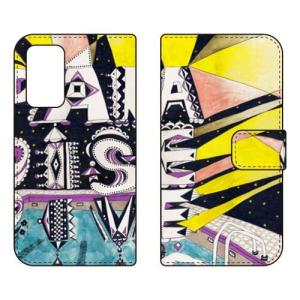 （手帳型ケース カバー） 若林夏 「paradise dive」 Galaxy A53 5G SCG15 SC-53C