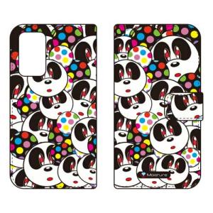 （手帳型ケース カバー） Moisture 「Panda Face」 Galaxy A53 5G SCG15 SC-53C