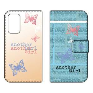 （手帳型ケース カバー） Hal Ikeda 「Another Girl ブルー」 Galaxy A53 5G SCG15 SC-53C