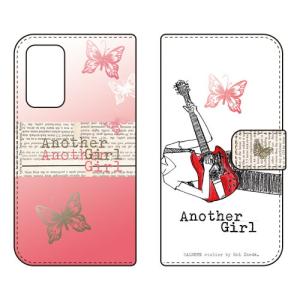 （手帳型ケース カバー） Hal Ikeda 「Another Girl ホワイト」 Galaxy A53 5G SCG15 SC-53C