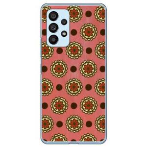 フラワースポット ピンク （ハード ケース カバー） Galaxy A53 5G SCG15 SC-53C