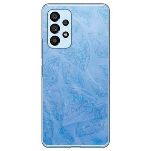 ダイヤモンド ブルー （ハード ケース カバー） Galaxy A53 5G SCG15 SC-53C