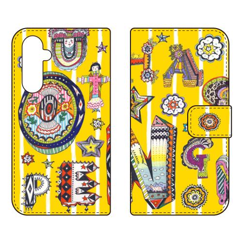 手帳型スマホケース 若林夏 decoration togo (受注生産)  SECOND SKIN ...