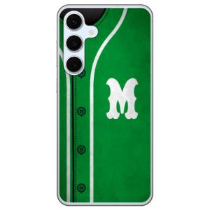 Cf LTD ベースボール グリーン M スマホケース (ハード ケース カバー) Galaxy S24 FE SCG30 ギャラクシー S24 FE SCG30
