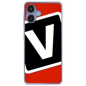 Cf LTD キャンプ レッド×ブラック V スマホケース (ハード ケース カバー) Galaxy...