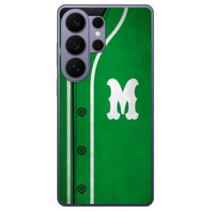 Cf LTD ベースボール グリーン M スマホケース (ハード ケース カバー) Galaxy S26 Ultra SCG37 SC-53G ギャラクシー S26 Ultra