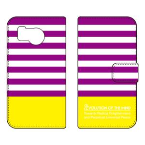 手帳型スマホケース Panel border パ...の商品画像