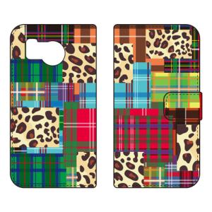 手帳型スマホケース Patchwork (受注生産) SECOND SKIN AQUOS sense8 SHG11 SH-54D アクオスセンス8 SHG11 SH-54D