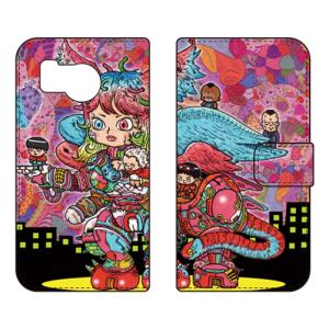 手帳型スマホケース イラストレーター326 手帳 ぼくらのなかに (受注生産) SECOND SKIN AQUOS sense8 SHG11 SH-54D アクオスセンス8 SHG11 SH-54D