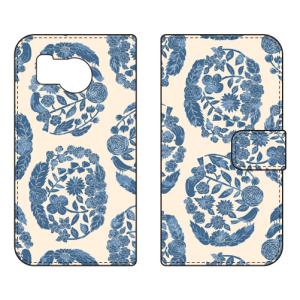 手帳型スマホケース SINDEE Dream Circle （ホワイト） (受注生産) SECOND SKIN AQUOS sense8 SHG11 SH-54D アクオスセンス8 SHG11 SH-54D