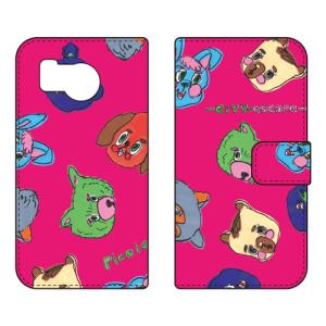 手帳型スマホケース Rob Kidney City Escape Picnic Crew (受注生産) SECOND SKIN AQUOS sense8 SHG11 SH-54D アクオスセンス8 SHG11 SH-54D