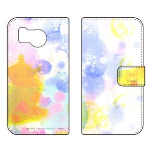 手帳型スマホケース 池田ハルPoetic 1 (受注生産) SECOND SKIN AQUOS sense8 SHG11 SH-54D アクオスセンス8 SHG11 SH-54D
