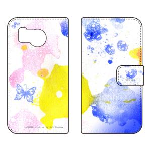 手帳型スマホケース 池田ハルPoetic 3 (受注生産) SECOND SKIN AQUOS sense8 SHG11 SH-54D アクオスセンス8 SHG11 SH-54D