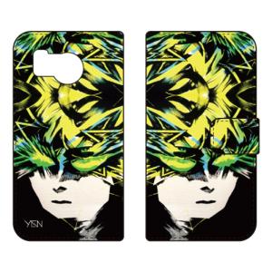 手帳型スマホケース MICROU GIRAGIRA (受注生産) SECOND SKIN AQUOS sense8 SHG11 SH-54D アクオスセンス8 SHG11 SH-54D