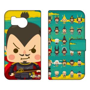 手帳型スマホケース 稲葉貴洋 チョイコレ武将 群...の商品画像